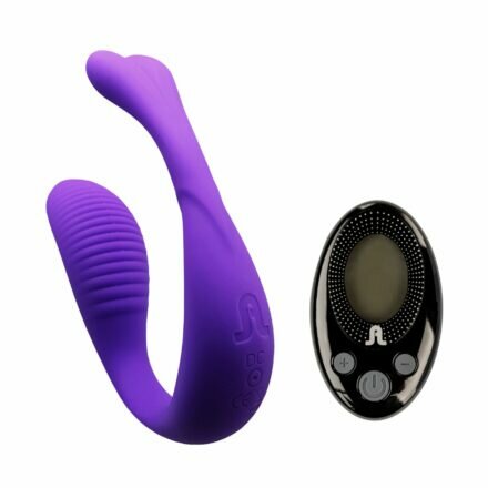 Вибратор для пар Adrien Lastic Mini Romeo II с пультом LRS и двумя моторчиками - lovekeks.com.ua