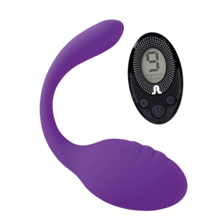 Виброяйцо со стимулятором клитора Adrien Lastic Smart Dream II с пультом LRS, можно под одежду - lovekeks.com.ua