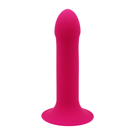Дилдо с присоской Adrien Lastic Hitsens 2 Pink, отлично для страпона, макс диаметр 4см, длина 16,7см - lovekeks.com.ua