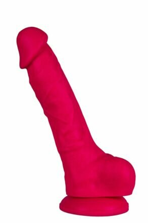 Фаллоимитатор Alive Adam Pink L, двухслойный, силикон+ Silexpan, диаметр 4см - lovekeks.com.ua