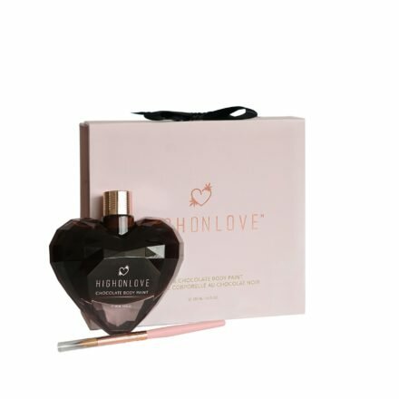 Премиум краска для тела HighOnLove Chocolate Body Paint (100 мл) с какао, кофеином, маслом каннабиса - lovekeks.com.ua
