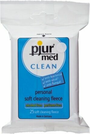 Влажные салфетки pjur MED Clean 25 штук - lovekeks.com.ua