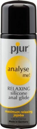 Анальная смазка pjur analyse me! Relaxing jojoba silicone 30 мл на силиконовой основе с жожоба - lovekeks.com.ua
