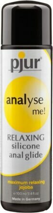 Анальная смазка pjur analyse me! Relaxing jojoba silicone 100 мл на силиконовой основе с жожоба - lovekeks.com.ua