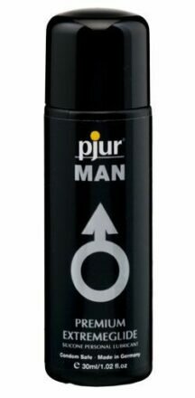 Густая силиконовая смазка pjur MAN Premium Extremeglide 30 мл с длительным эффектом, экономная - lovekeks.com.ua