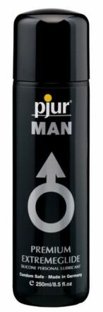 Густая силиконовая смазка pjur MAN Premium Extremeglide 250 мл с длительным эффектом, экономная - lovekeks.com.ua