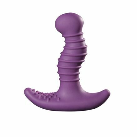 Массажер простаты с вибрацией Nexus Ridge Rider Purple, макс диаметр 3,7см, стимулирующий рельеф - lovekeks.com.ua
