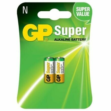 Батарейка GP Super alkaline LR1 (2 штуки) - lovekeks.com.ua