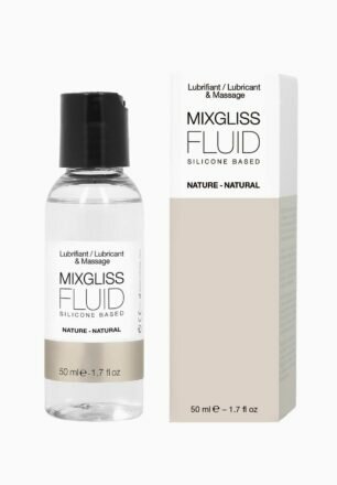 Лубрикант на силиконовой основе MixGliss FLUID NATURE (50 мл) без запаха - lovekeks.com.ua