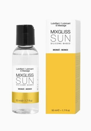 Лубрикант на силиконовой основе MixGliss SUN MONOI (50 мл) с ароматом масла Манои - lovekeks.com.ua