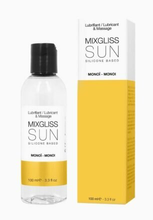 Лубрикант на силиконовой основе MixGliss SUN MONOI (100 мл) с ароматом масла Монои - lovekeks.com.ua