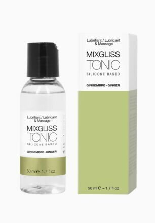 Лубрикант на силиконовой основе MixGliss TONIC - GINGEMBRE (50 мл) с ароматом имбиря - lovekeks.com.ua
