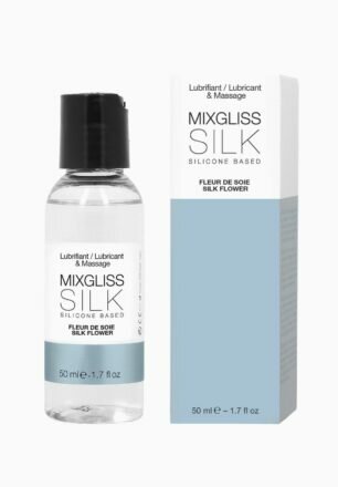 Лубрикант на силиконовой основе MixGliss SILK - FLEUR DE SOIE (50 мл) с цветочным ароматом - lovekeks.com.ua