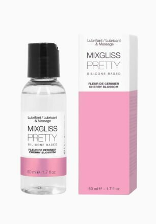 Лубрикант на силиконовой основе MixGliss PRETTY - FLEUR CERISIER (50 мл) с ароматом цветков вишни - lovekeks.com.ua