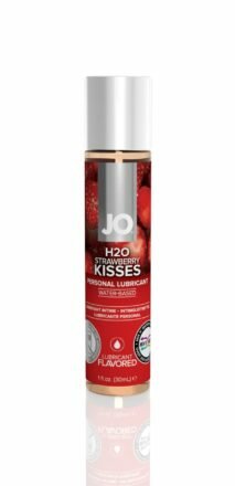 Смазка на водной основе System JO H2O - Strawberry Kiss (30 мл) без сахара, растительный глицерин - lovekeks.com.ua