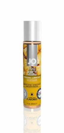 Смазка на водной основе System JO H2O - Juicy Pineapple (30 мл) без сахара, растительный глицерин - lovekeks.com.ua