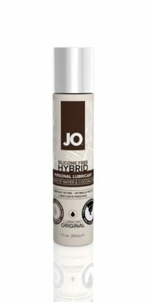 Крем-смазка с кокосовым маслом System JO Silicone Free Hybrid ORIGINAL (30 мл) белая - lovekeks.com.ua