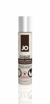 Охлаждающая крем-смазка с кокосовым маслом System JO Silicone Free Hybrid COOLING (30 мл) белая - lovekeks.com.ua