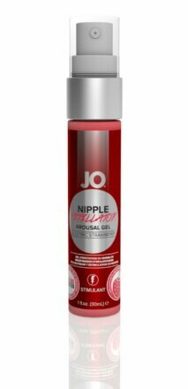 Гель для стимуляции сосков System JO Nipple Titillator Strawberry (30 мл), ментол и перечная мята - lovekeks.com.ua