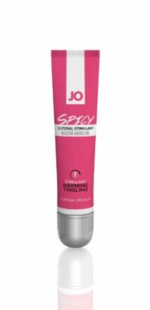 Возбуждающий гель для клитора System JO SPICY WARMING (10 мл) разогревающий - lovekeks.com.ua