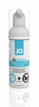 Мягкая пенка для очистки игрушек System JO REFRESH (50 мл) дезинфицирующая, проникает глубоко - lovekeks.com.ua