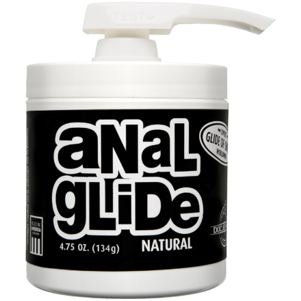 Анальная смазка на масляной основе Doc Johnson Anal Glide Natural (134 гр) длительное скольжение - lovekeks.com.ua