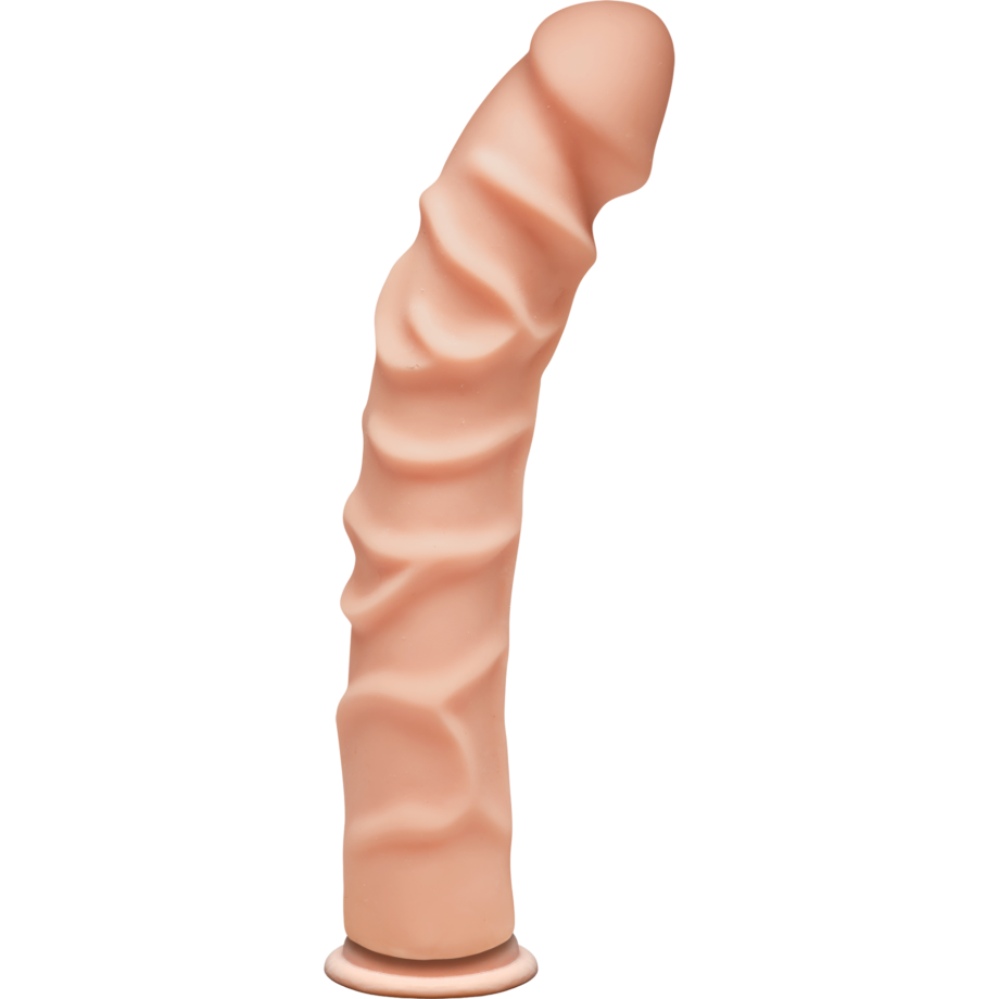 Фаллоимитатор Doc Johnson The D - Ragin D - 10 Inch Without Balls - ULTRASKYN, диаметр 3,8см - lovekeks.com.ua