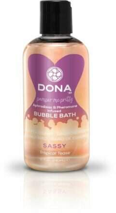 Пена для ванны Dona Bubble Bath Sassy Aroma Tropical Tease с афродизиаками и феромонами - lovekeks.com.ua