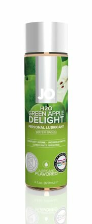 Смазка на водной основе System JO H2O - Green Apple (120 мл) без сахара, растительный глицерин - lovekeks.com.ua