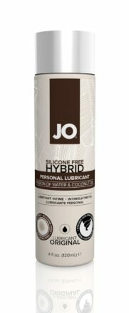 Крем-смазка с кокосовым маслом System JO Silicone Free Hybrid ORIGINAL (120 мл) белая - lovekeks.com.ua