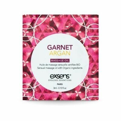 Пробник массажного масла EXSENS Garnet Argan 3мл - lovekeks.com.ua