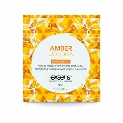 Пробник массажного масла EXSENS Amber Jojoba 3мл - lovekeks.com.ua