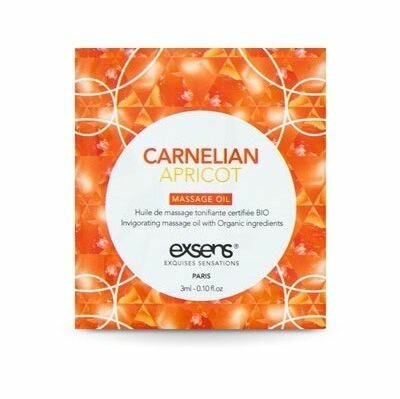 Пробник массажного масла EXSENS Carnelian Apricot 3мл - lovekeks.com.ua