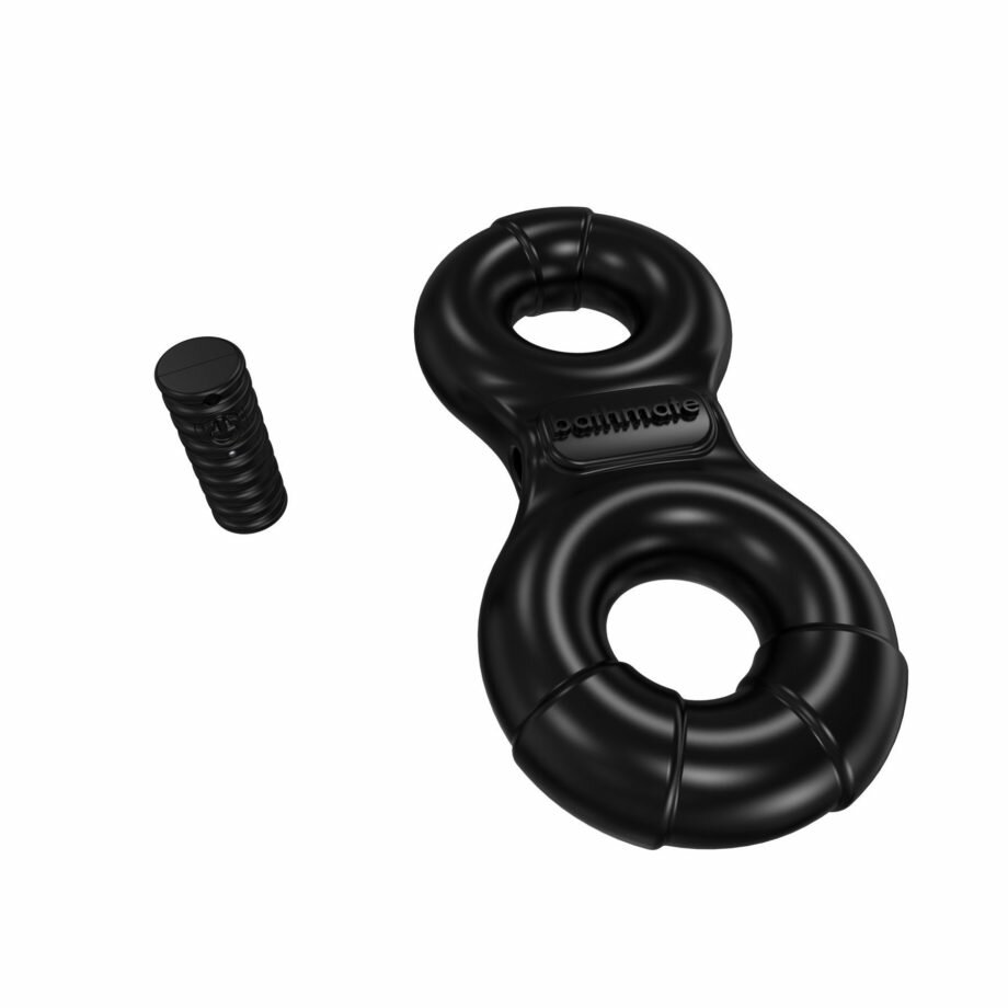Эрекционное виброкольцо Bathmate Vibe Ring Eight, двойное, для члена и мошонки - lovekeks.com.ua
