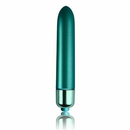 Вибропуля Rocks Off RO-90mm Touch of Velvet Peacock Petals матовая - lovekeks.com.ua