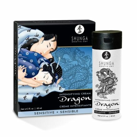 Стимулирующий крем для пар Shunga SHUNGA Dragon Cream SENSITIVE (60 мл) более нежный эффект - lovekeks.com.ua