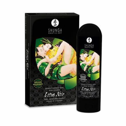 Возбуждающий гель для пар Shunga LOTUS NOIR (60 мл) с витамином Е и растительным глицерином - lovekeks.com.ua