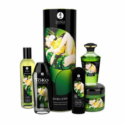 Подарочный набор Shunga GARDEN OF EDO Organic: расслабляющий аромат зеленого чая - lovekeks.com.ua