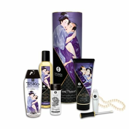 Подарочный набор Shunga CARNAL PLEASURES: 6 элементов страстной ночи - lovekeks.com.ua