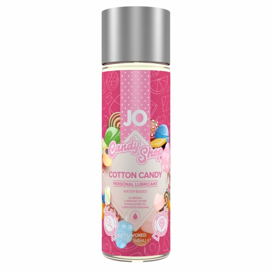 Лубрикант на водной основе System JO H2O - Candy Shop - Cotton Candy (60 мл) без сахара и парабенов - lovekeks.com.ua