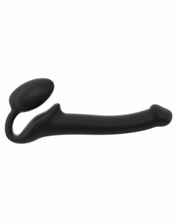Безремневой страпон Strap-On-Me Black S, полностью регулируемый, диаметр 2,7см - lovekeks.com.ua