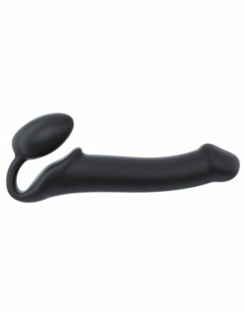 Безремневой страпон Strap-On-Me Black XL, полностью регулируемый, диаметр 4,5см - lovekeks.com.ua