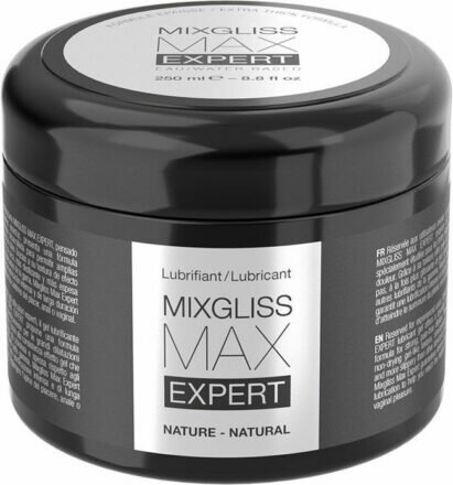 Густая смазка для фистинга и анального секса MixGliss MAX Expert Nature (250 мл) на водной основе - lovekeks.com.ua