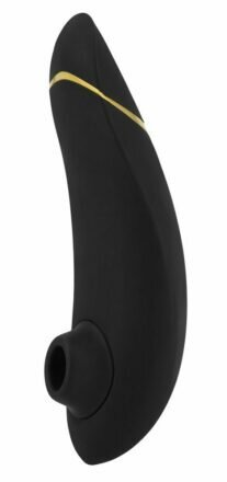Вакуумный клиторальный стимулятор Womanizer Premium Black - lovekeks.com.ua