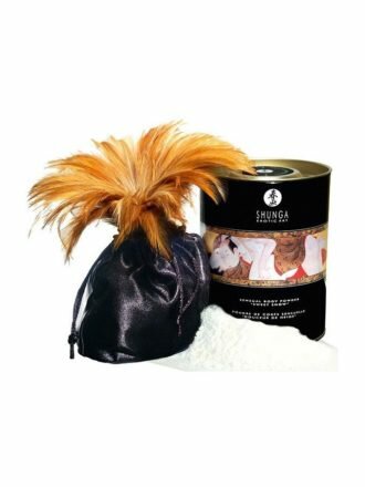 Вкусная пудра для оральных ласк Shunga Sweet Snow Body Powder - Raspberry feeling (228 грамм) - lovekeks.com.ua