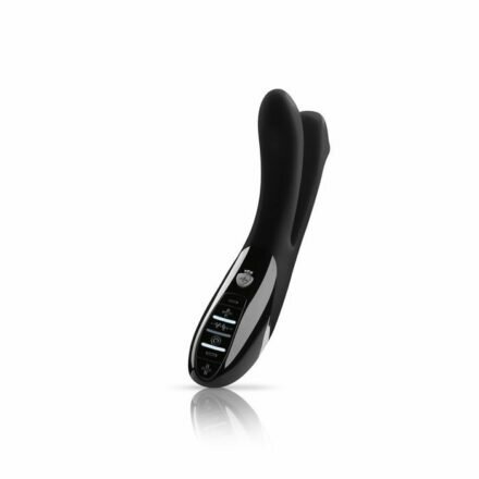 Вибратор двойной с электростимуляцией Mystim Tingling Aparte eStim Black, миостимулятор - lovekeks.com.ua