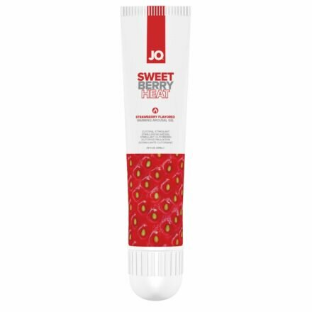 Гель для клитора System JO - Sweet Berry Heat (10 мл), можно для поцелуев, вибрация с разогревом - lovekeks.com.ua