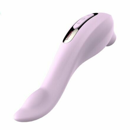 Вакуумный вибратор 3-в-1 Leten Sucking Vibrator (вакуум, вибрация, массажные движения язычка) - lovekeks.com.ua