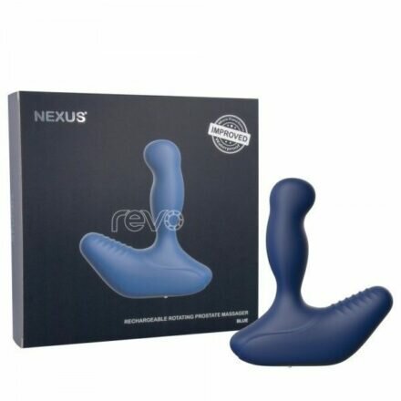 Массажер простаты Nexus Revo New Blue с вращающейся головкой, макс диаметр 3,2см - lovekeks.com.ua