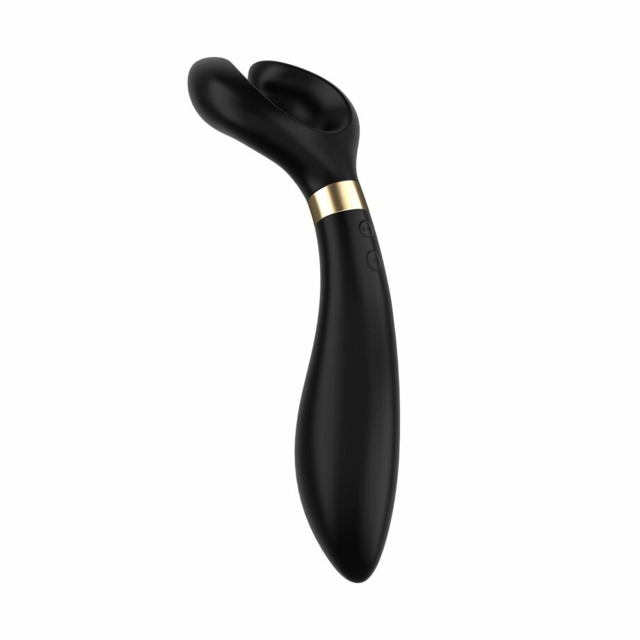 Вибратор для пар Partner Multifun 3 Black, три мотора, многофункциональный - lovekeks.com.ua